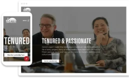 Custom website for a general contractor