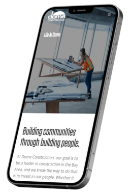 General contractor website design