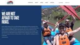 custom website design