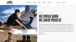 custom website design