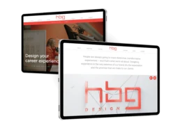 Website design for an architecture firm