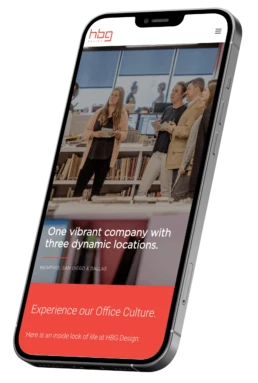 Website design for an architecture firm