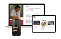 Website design for an engineering firm
