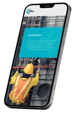 Website Graphic on a Iphone