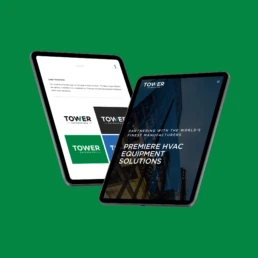 Website mockup on device screens
