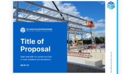 Proposal Template Design