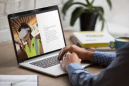 website design for a commercial contractor