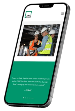 Website for a general contractor