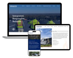 Integrity Construction Manangement mockup