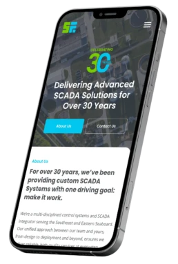Custom website design for an engineer