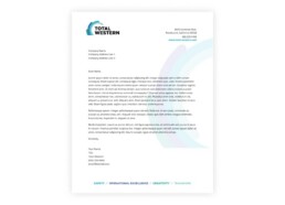 custom letterhead