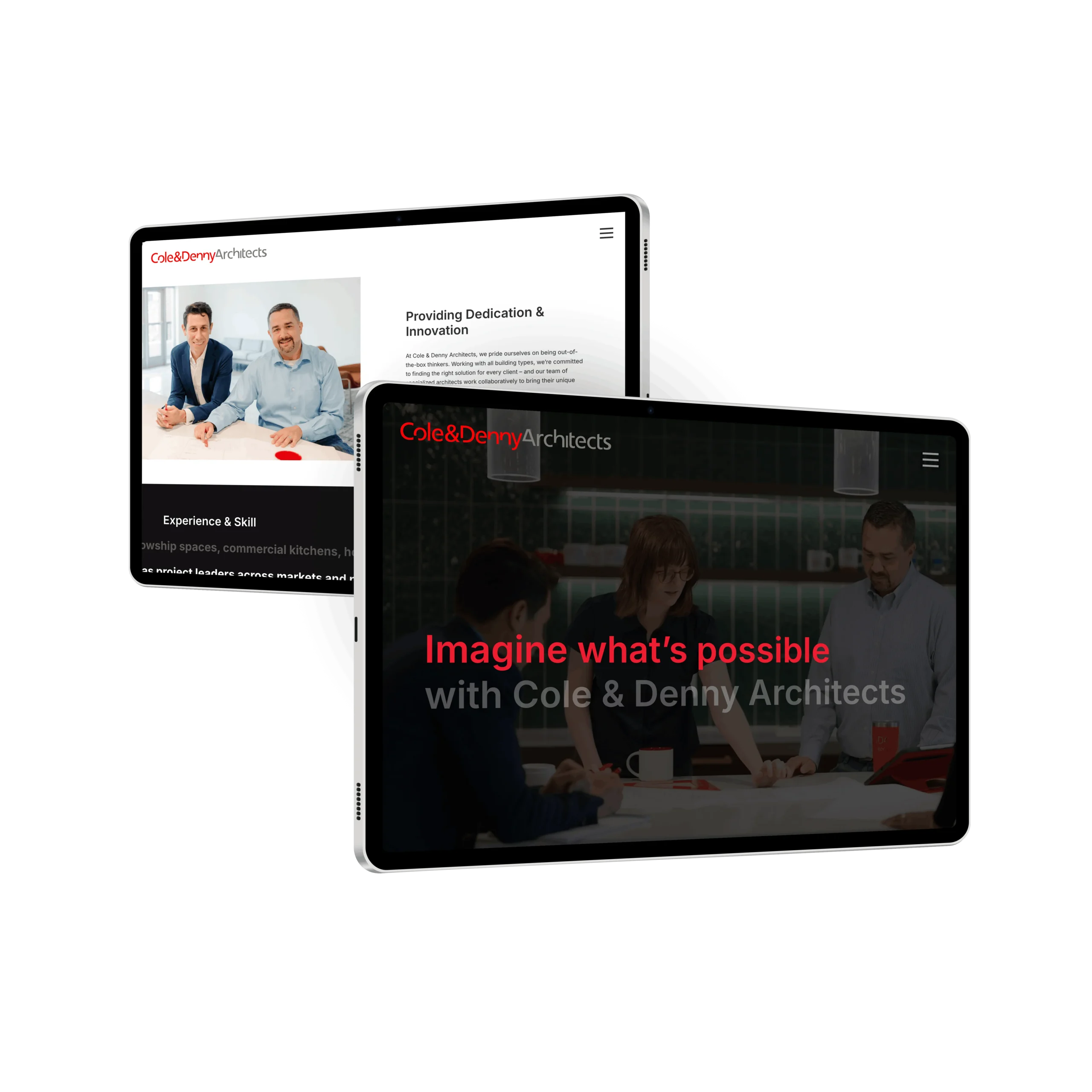 architect firm website design