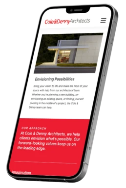 architect firm website design