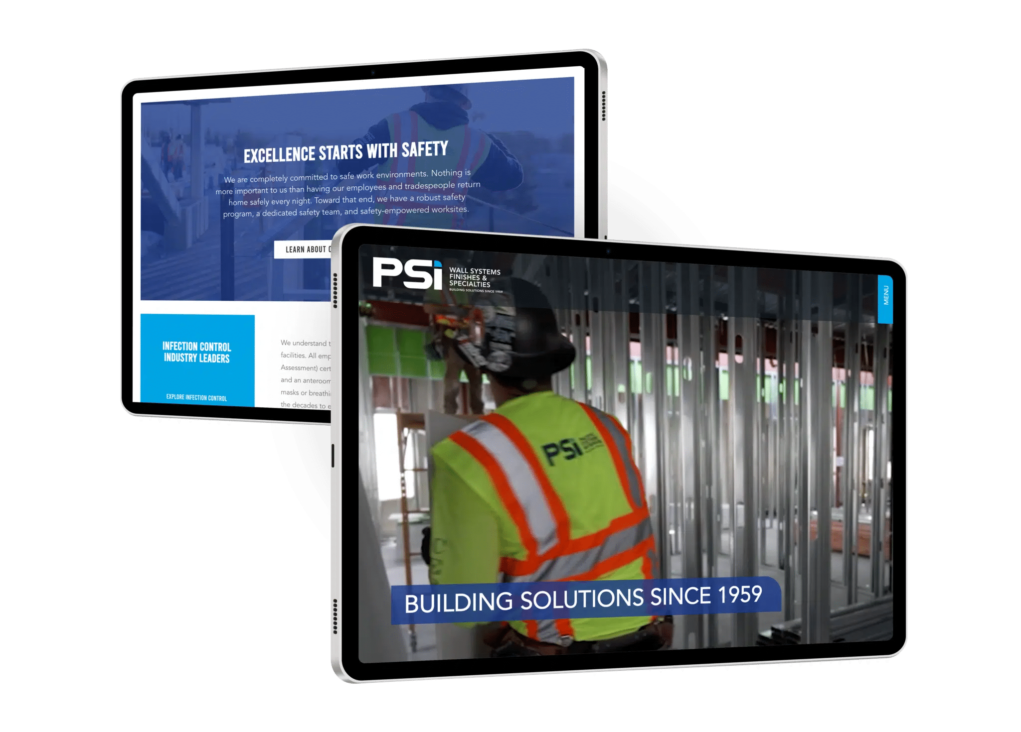 website for a general contractor