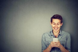 Man smiling