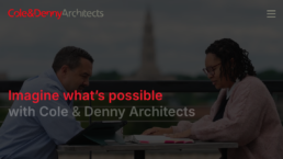 Custom website for an architect