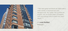 Custom website for an architect
