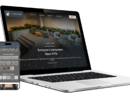 Custom Branding & Website Mockup