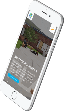 Custom website on mobile